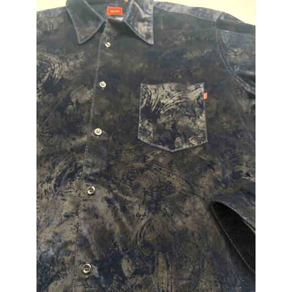 BOSS Hugo Boss Shirt in Black Velvet - Picture 2 of 5